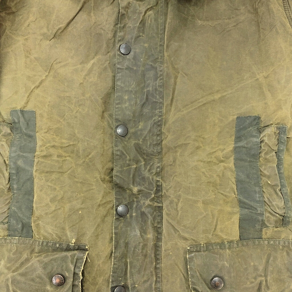 80s Barbour BORDER Oiled Jacket