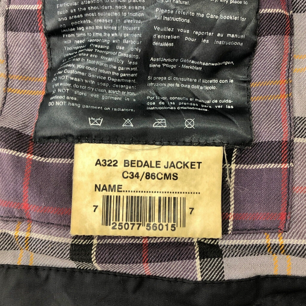 Barbour BEDALE Oiled Jacket