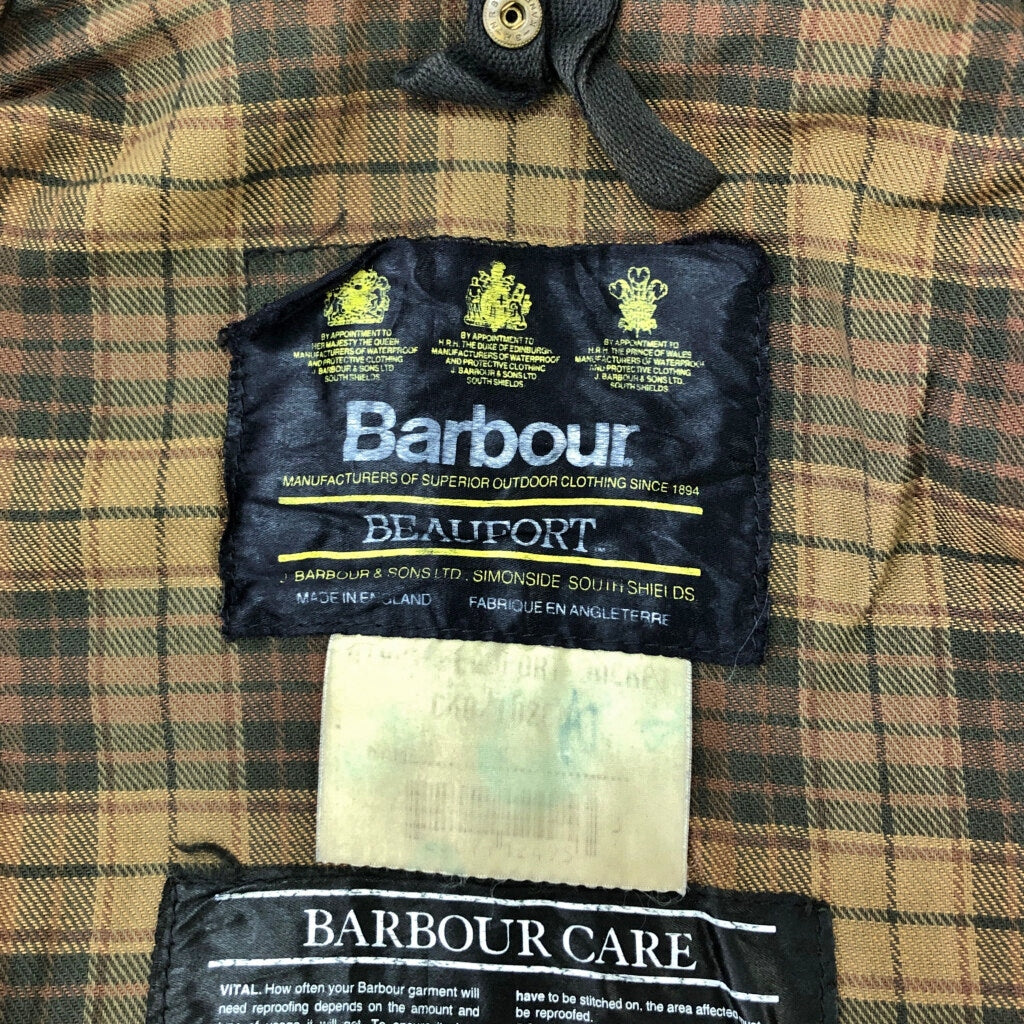 90s Barbour BEAUFORT Oiled Jacket