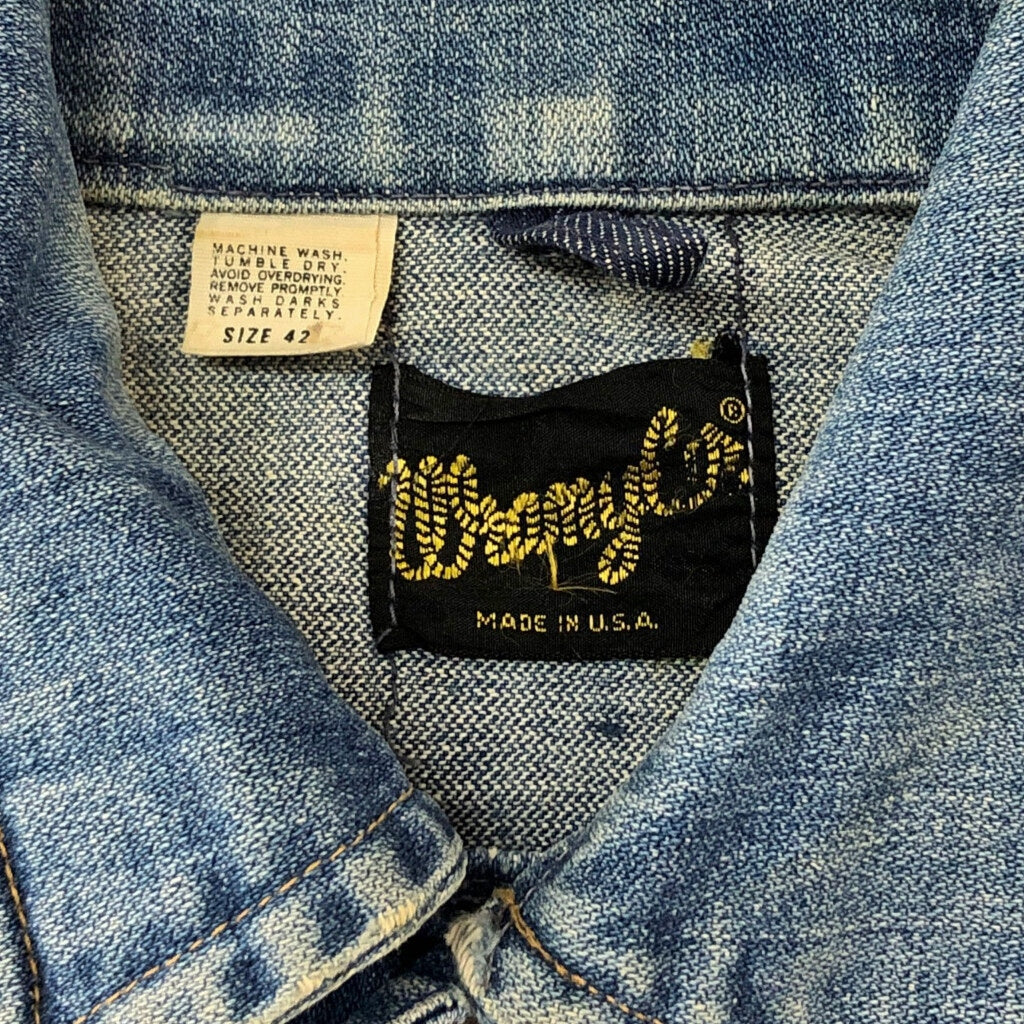 70s Wrangler Denim Jacket