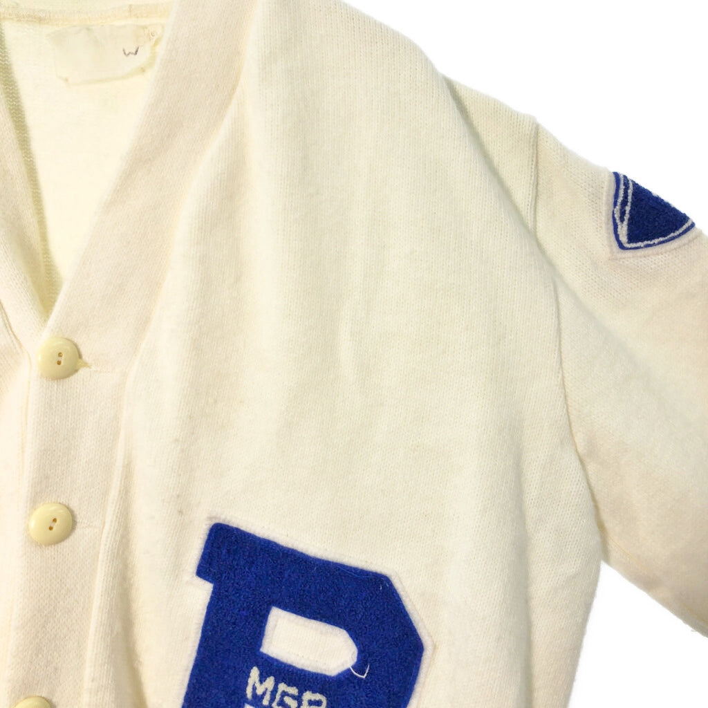 80s Lettered Cardigan