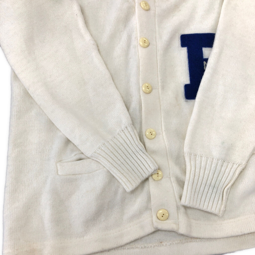 80s Lettered Cardigan