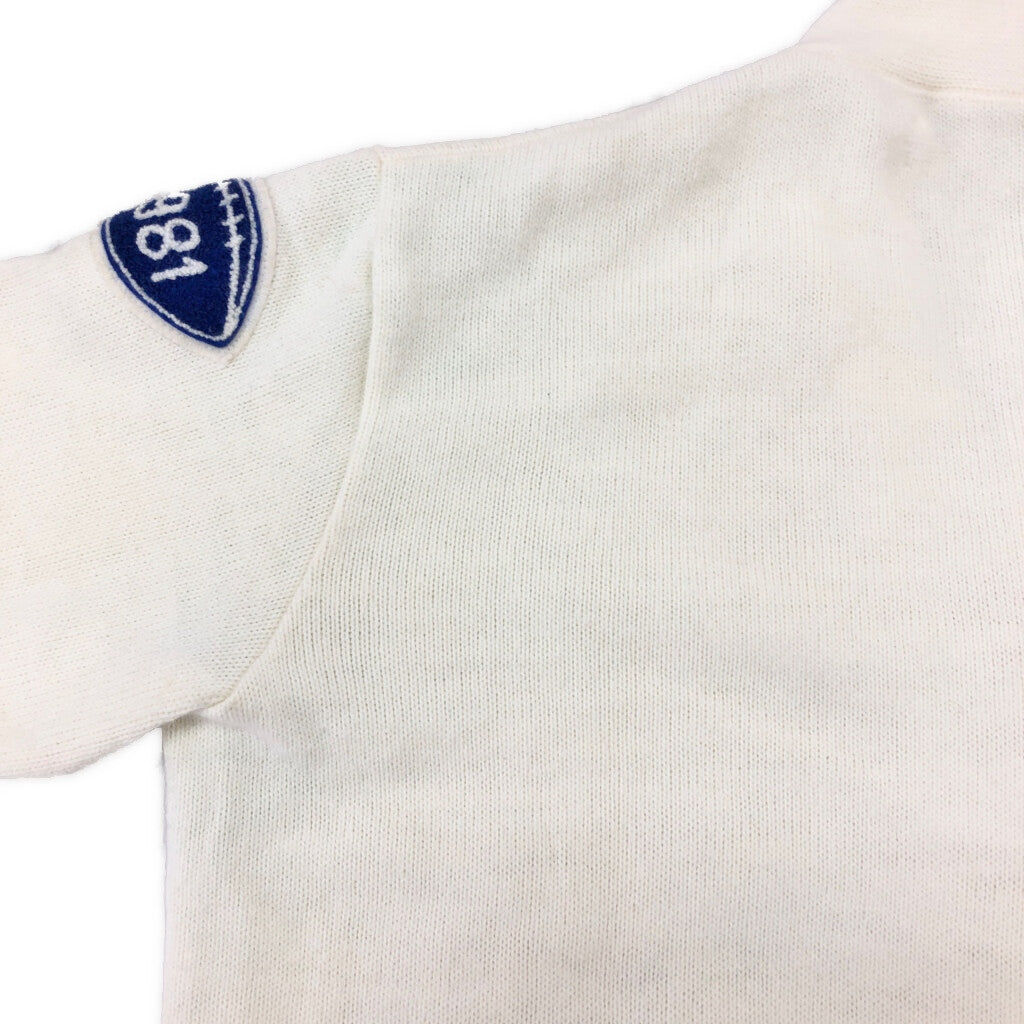 80s Lettered Cardigan