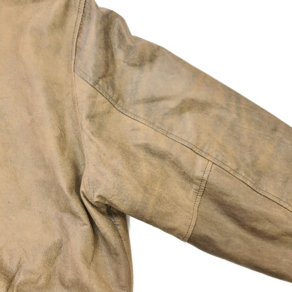CHARLES KLEIN Flight Jacket Leather Jacket