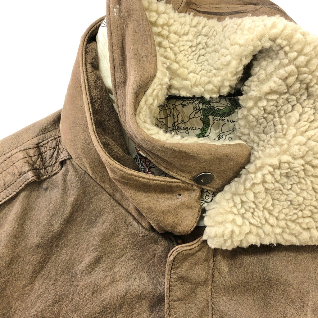 CHARLES KLEIN Flight Jacket Leather Jacket