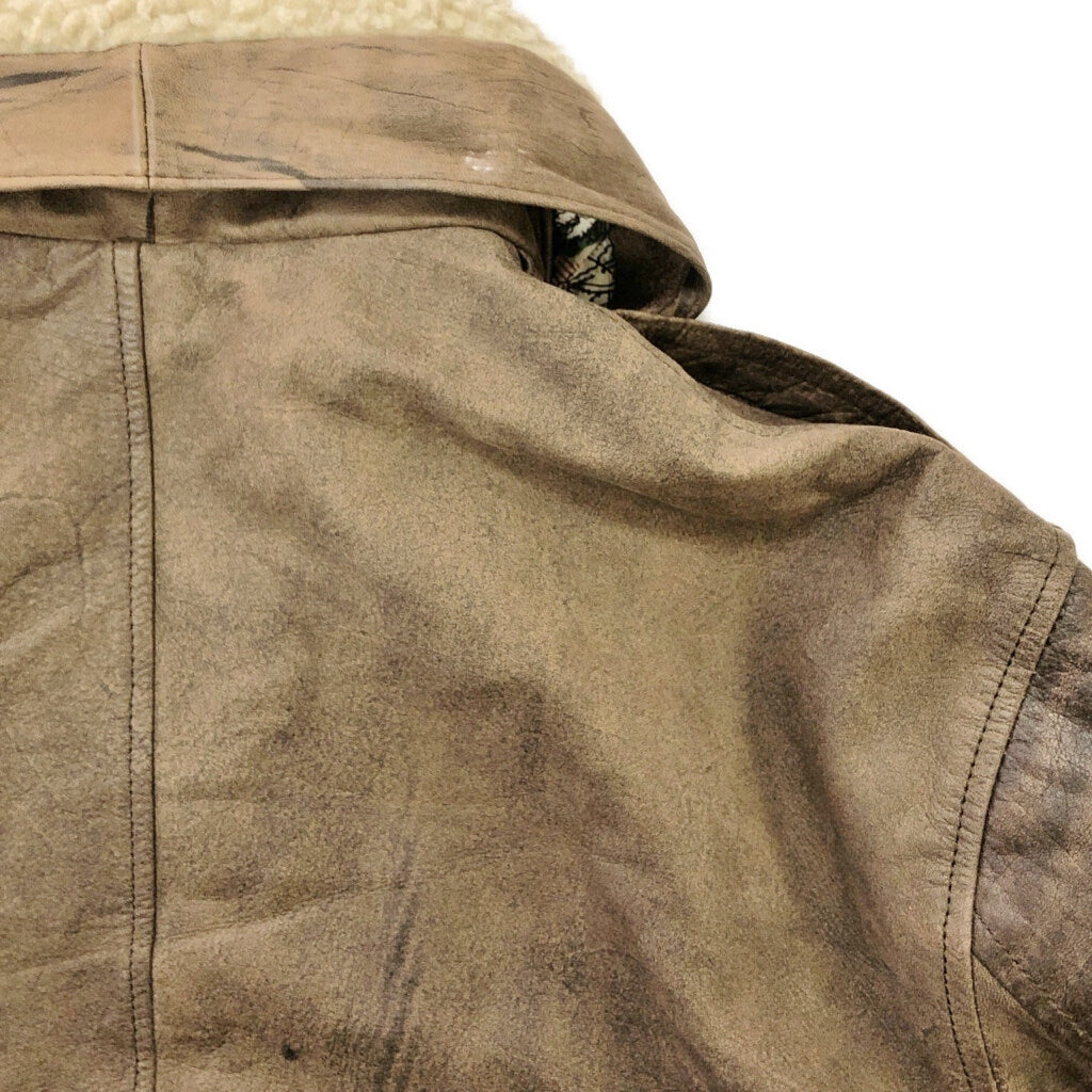 CHARLES KLEIN Flight Jacket Leather Jacket