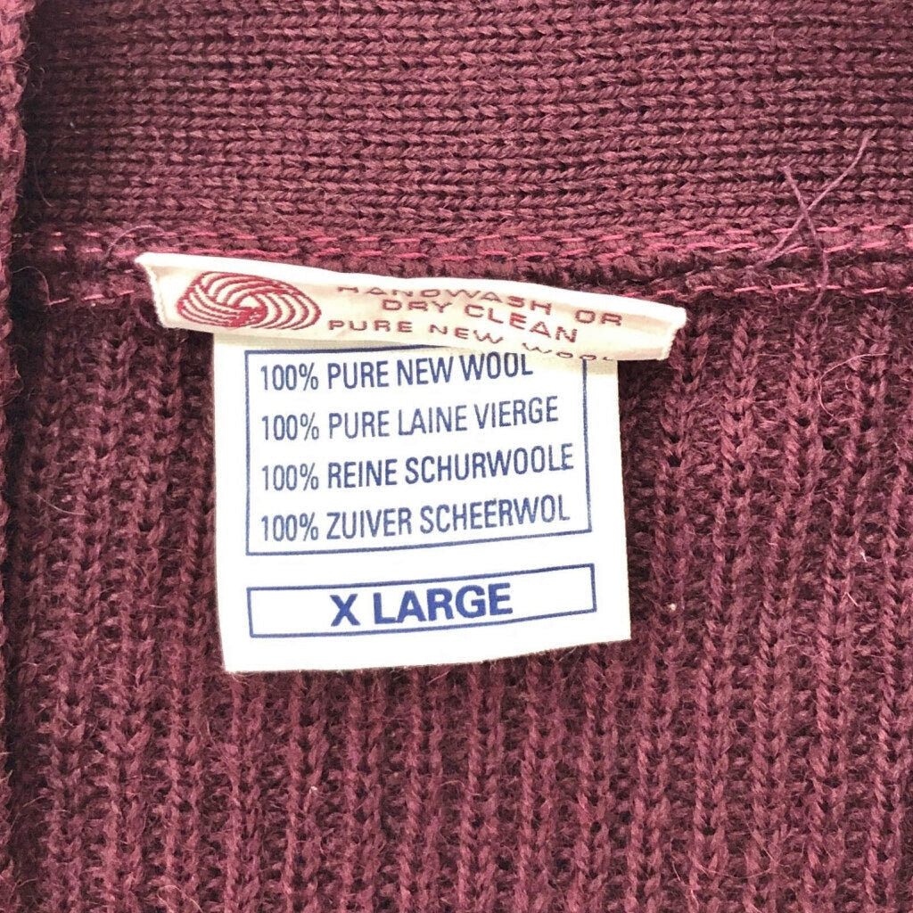 80s Glenhusky Patterned Cardigan