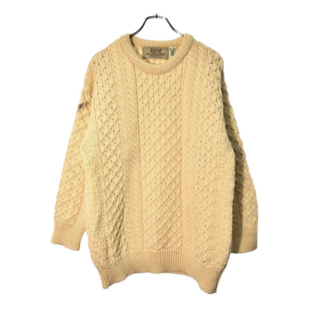 ARAN SWEATER MARKET Aran Knit Crewneck Sweater