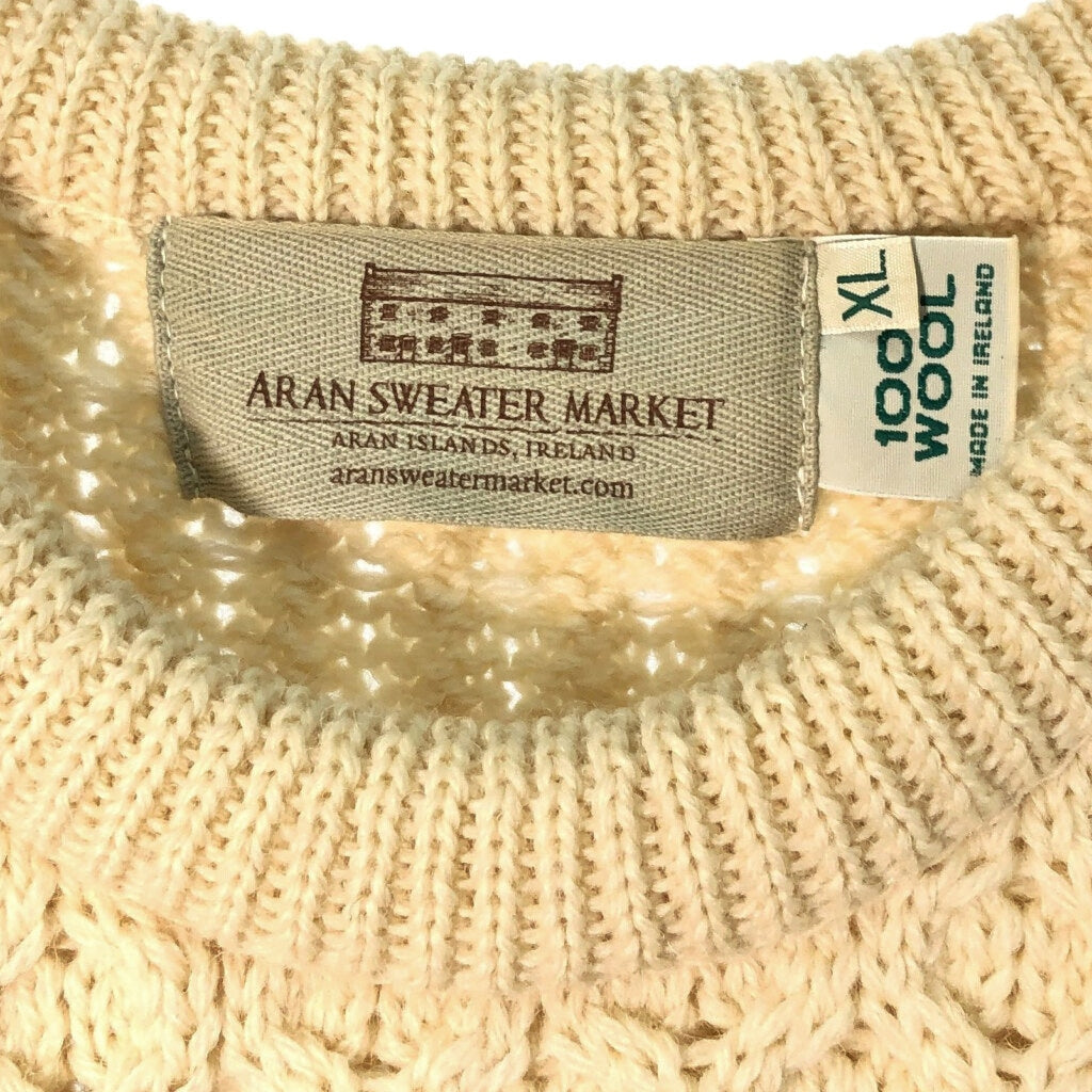 ARAN SWEATER MARKET Aran Knit Crewneck Sweater