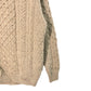 carraigdonn Aran Knit Crewneck Sweater
