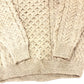 carraigdonn Aran Knit Crewneck Sweater