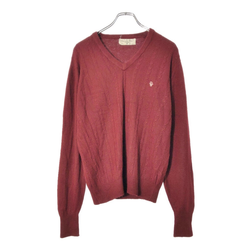 80s Christian Dior Monsieur V-Neck Sweater