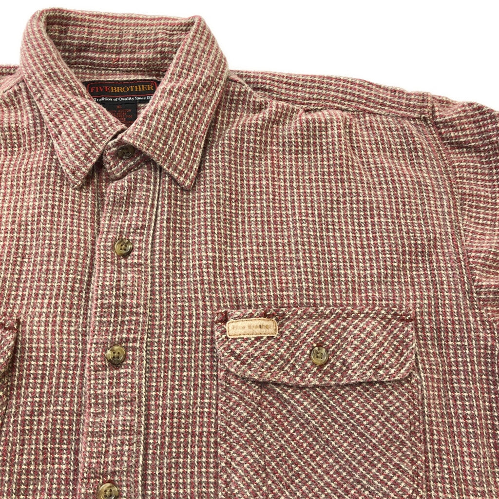FIVE BROTHER Flannel Shirt