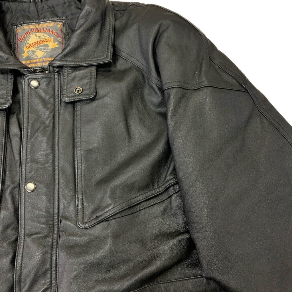 WORLD ALLIANCE Leather Jacket
