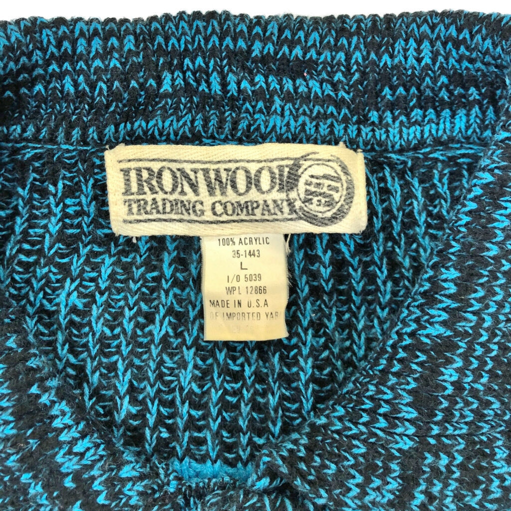 90s IRONWOOD TRADING COMPANY Knit Polo Shirt