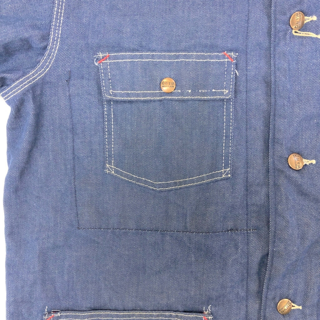 70s MONTGOMERY WARD Coverall Denim Jacket