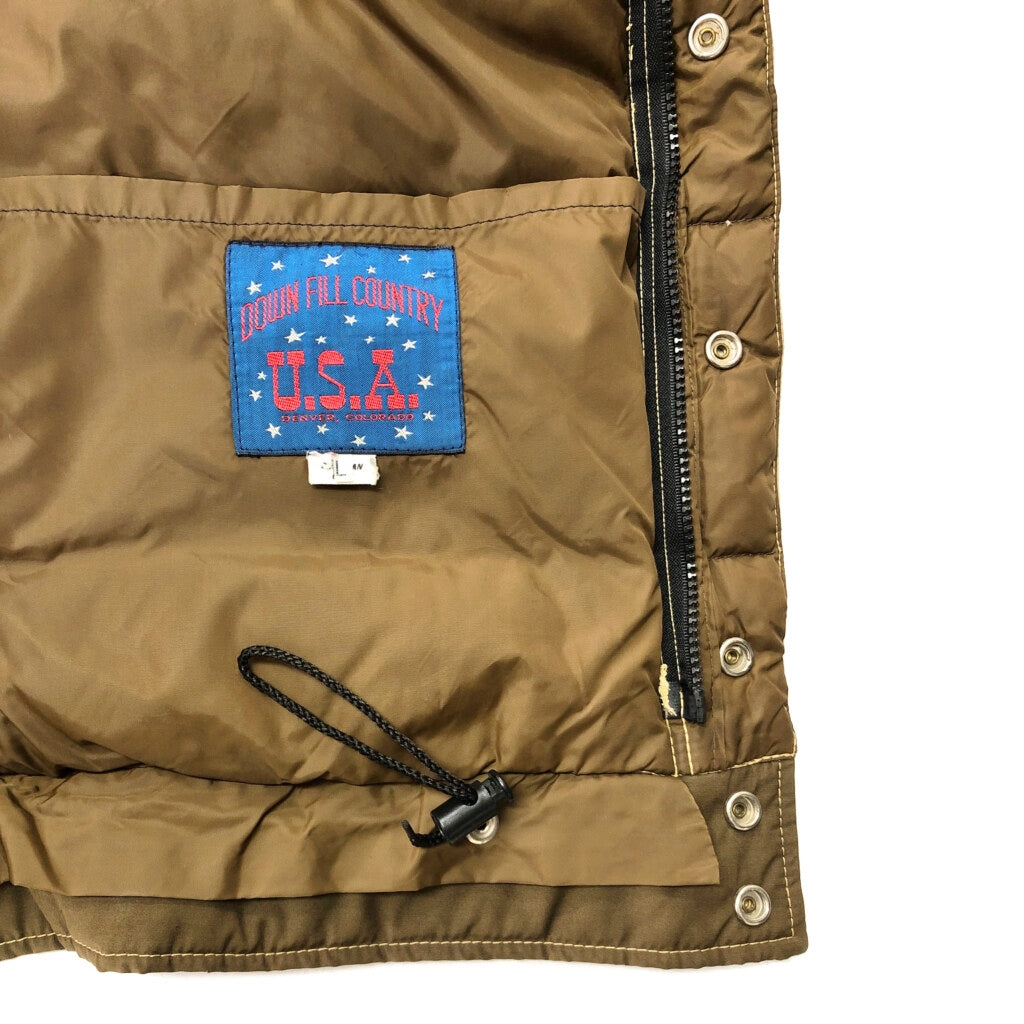 80s DOWN FILL COUNTRY Down Jacket