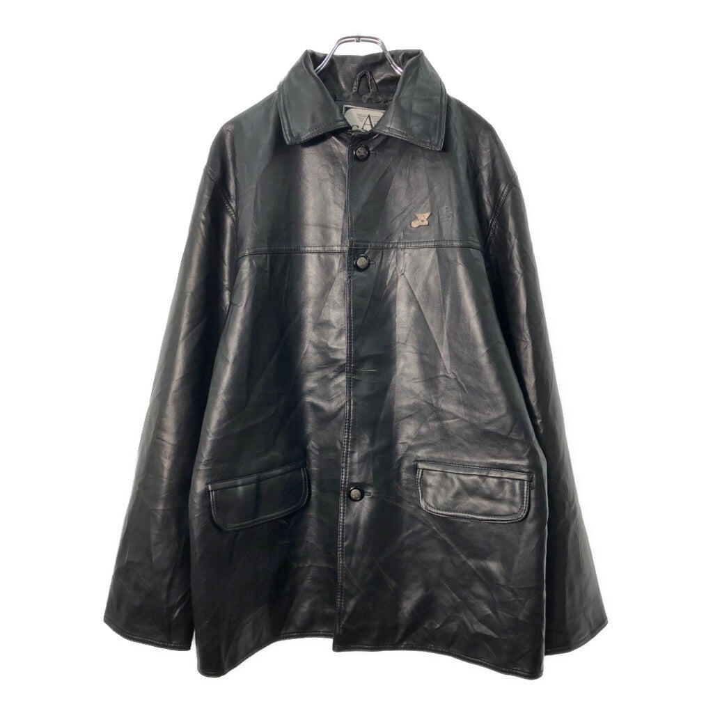 A COLLEZIONI アルマーニ コレッツォーニ Leather Jacket