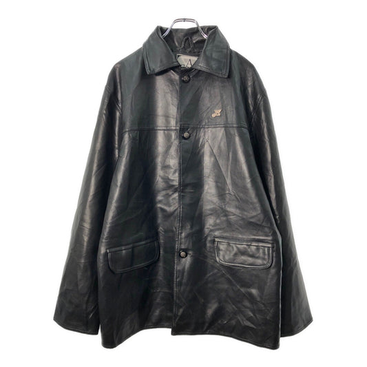 A COLLEZIONI アルマーニ コレッツォーニ Leather Jacket