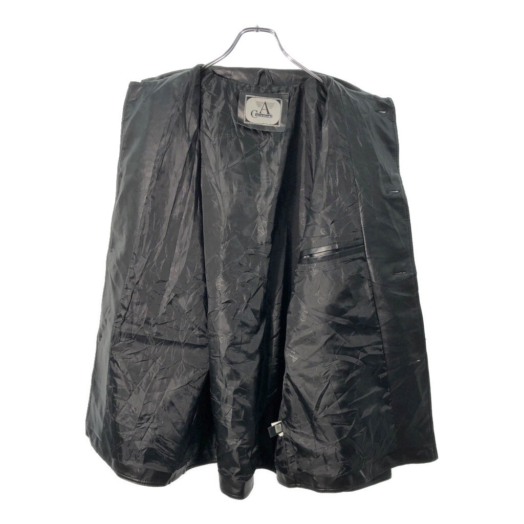 A COLLEZIONI アルマーニ コレッツォーニ Leather Jacket – USEDHUB