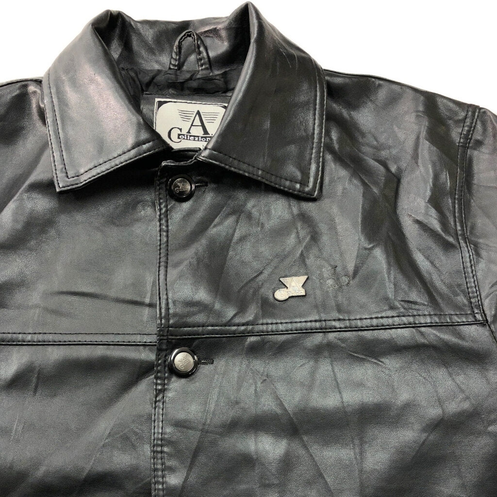 A COLLEZIONI アルマーニ コレッツォーニ Leather Jacket
