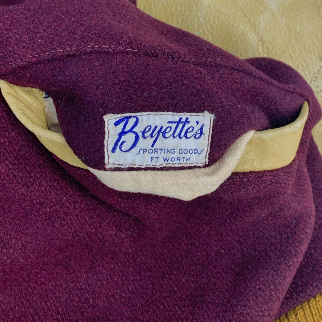 50s Beyette's Varsity Stadium Jacket