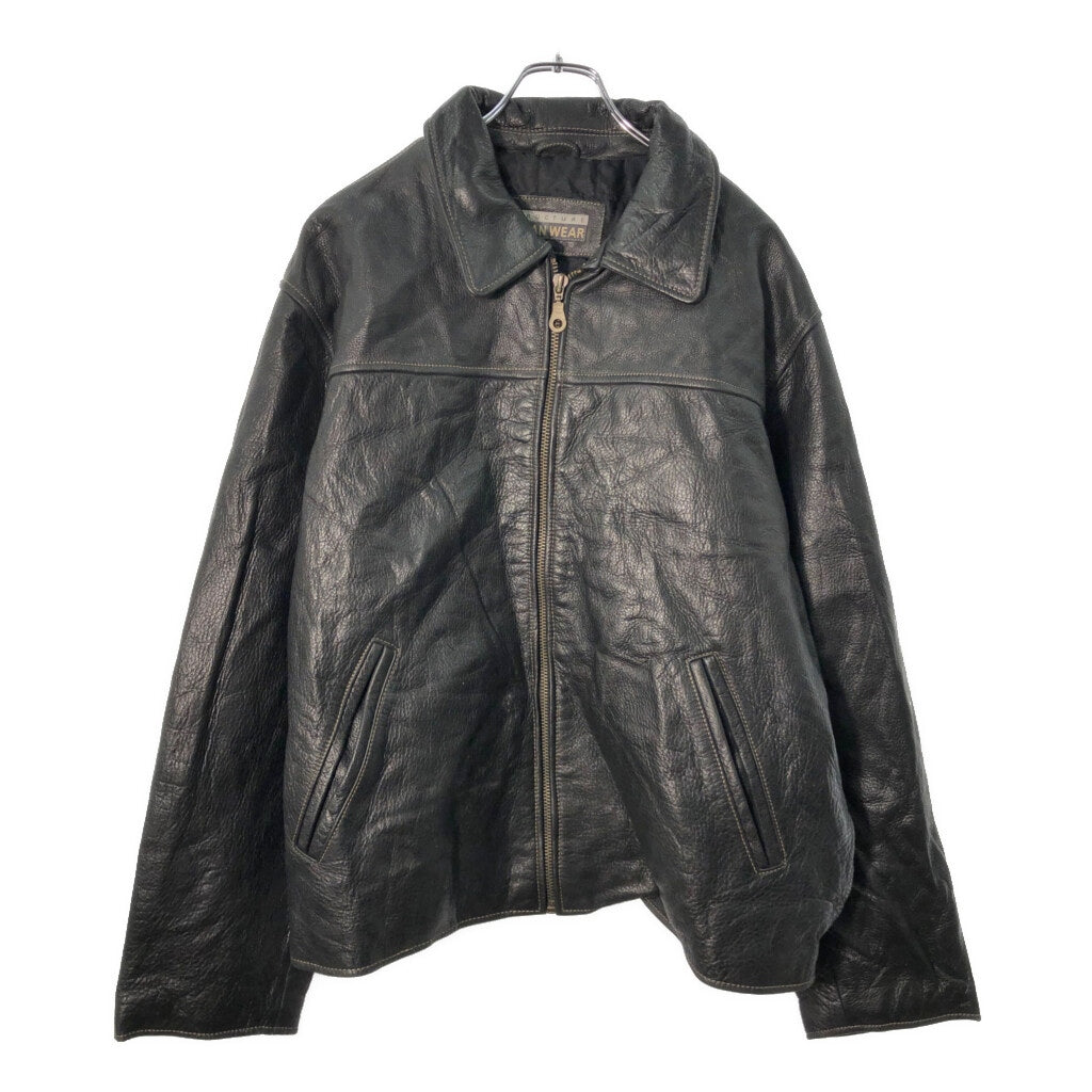 STRUCTURE Leather Jacket