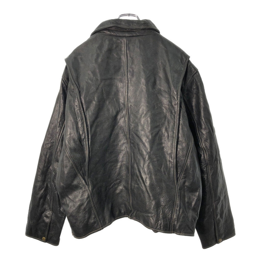 STRUCTURE Leather Jacket