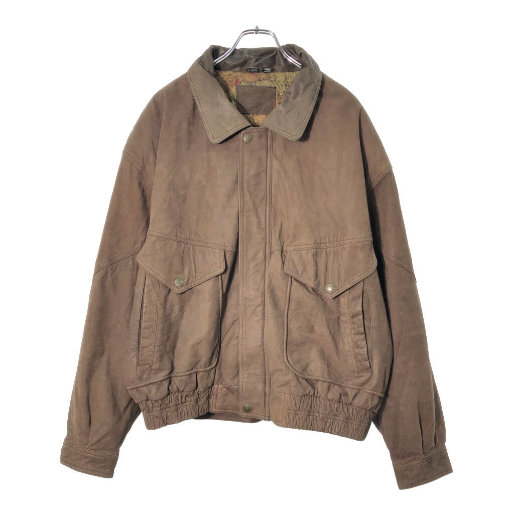 90s ST.JOHN'S BAY Leather Jacket