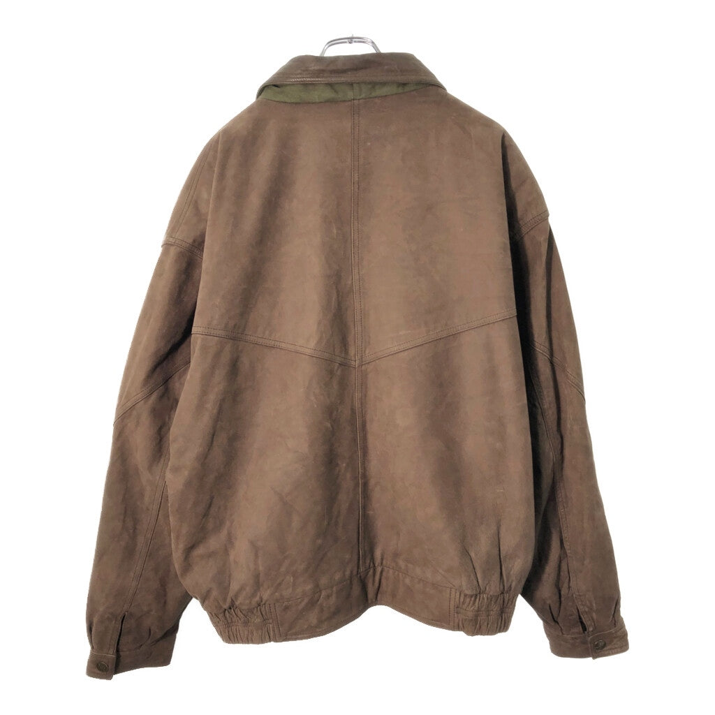 90s ST.JOHN'S BAY Leather Jacket