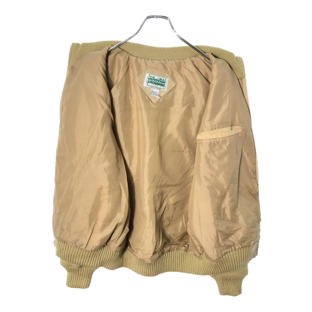 90s OUTDOOR EXCHANGE Leather Jacket