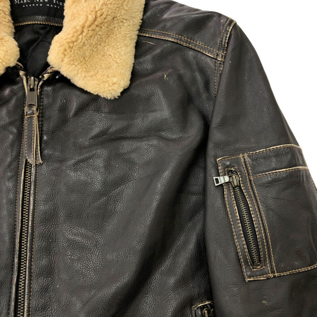 MARC NEW YORK G-1 Flight Jacket Leather Jacket
