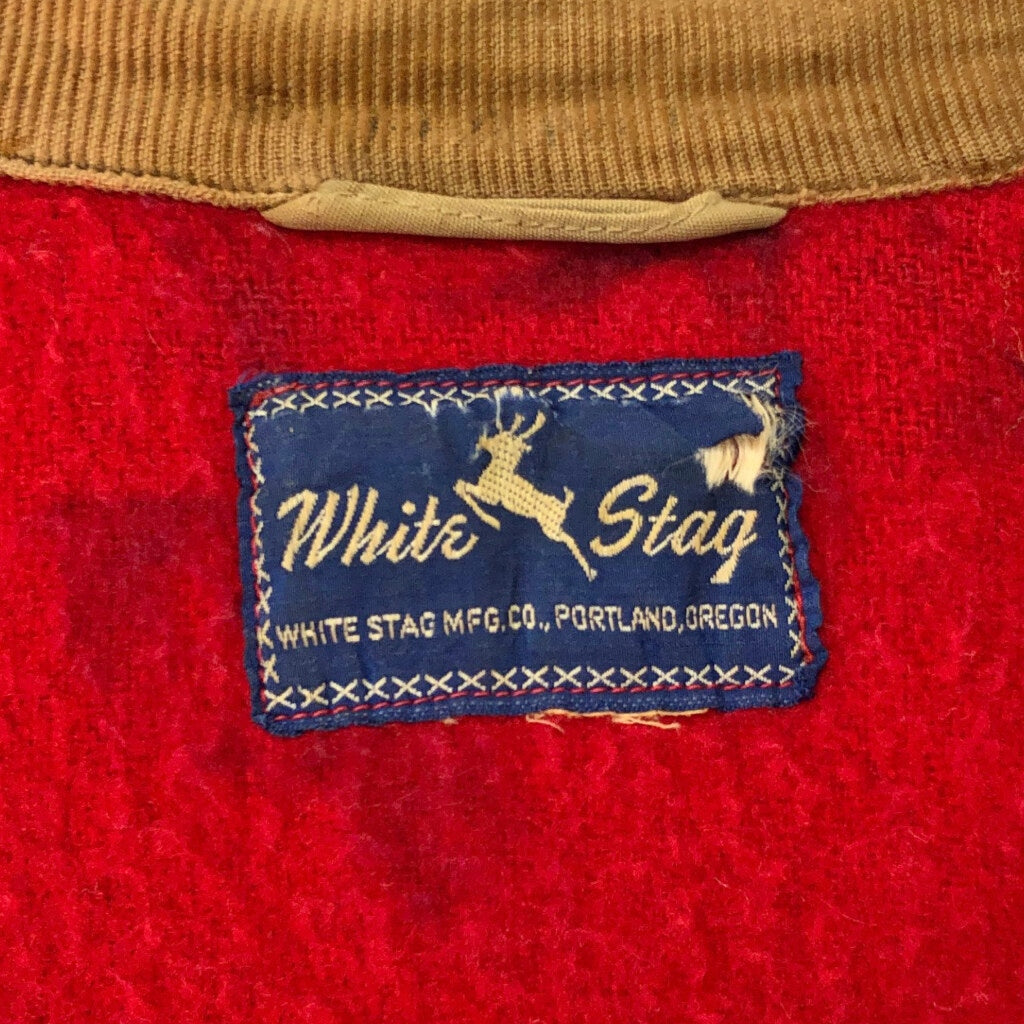 50s White Stag Hunting Jacket