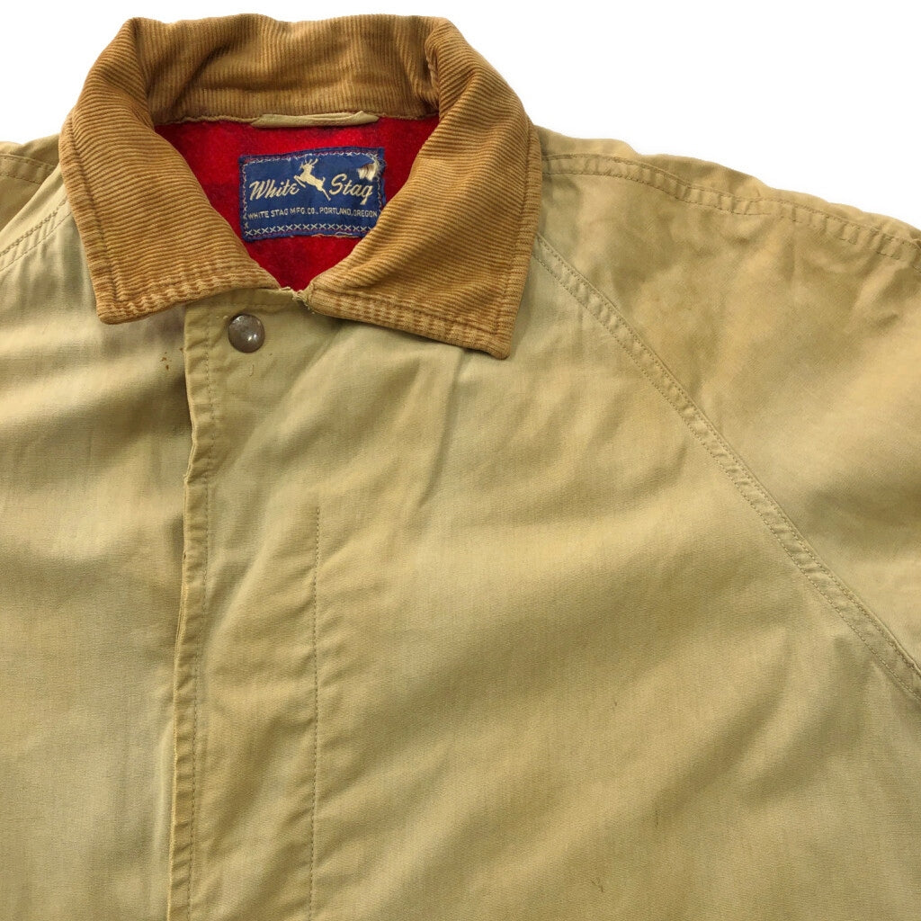 50s White Stag Hunting Jacket