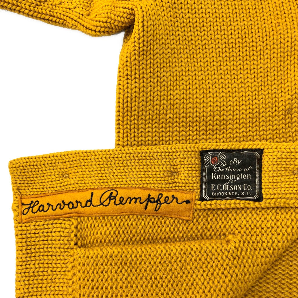40s O‘Shea Lettered Plain Cardigan