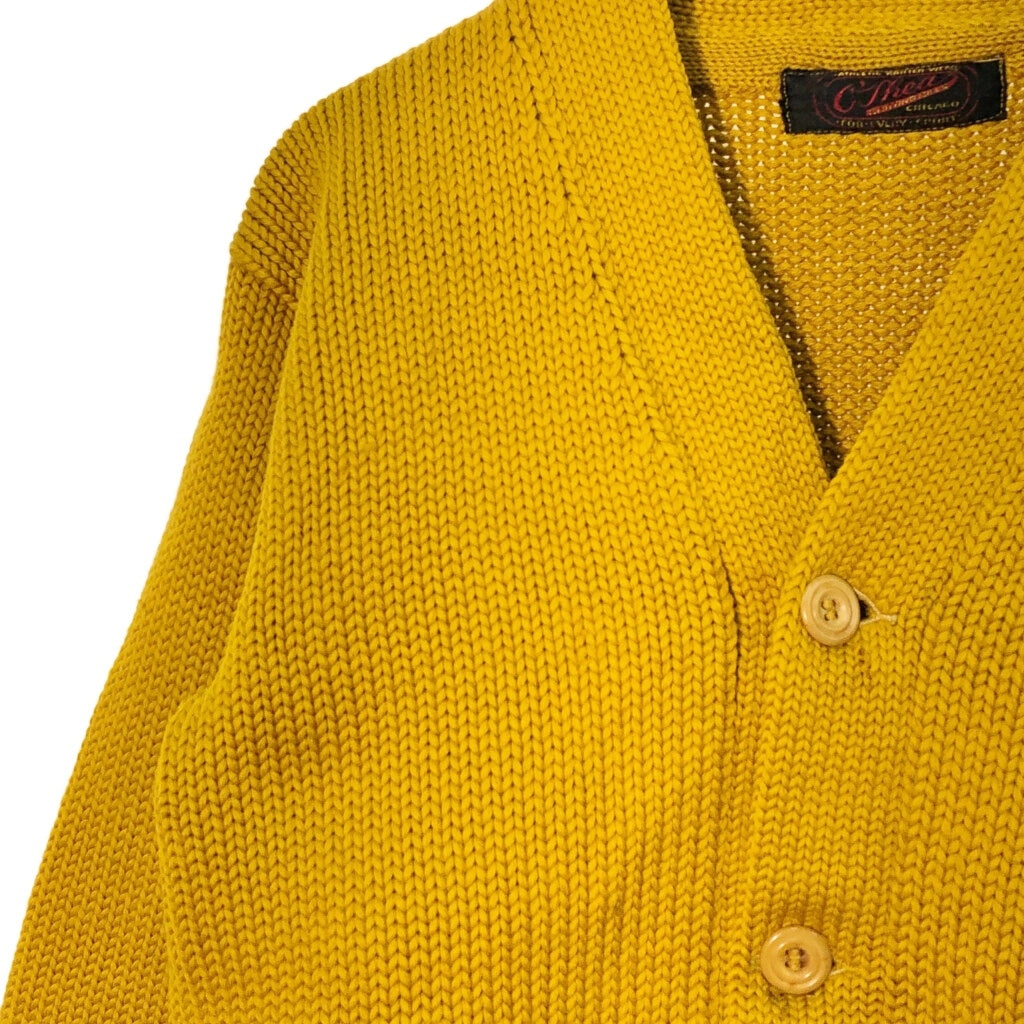 40s O‘Shea Lettered Plain Cardigan