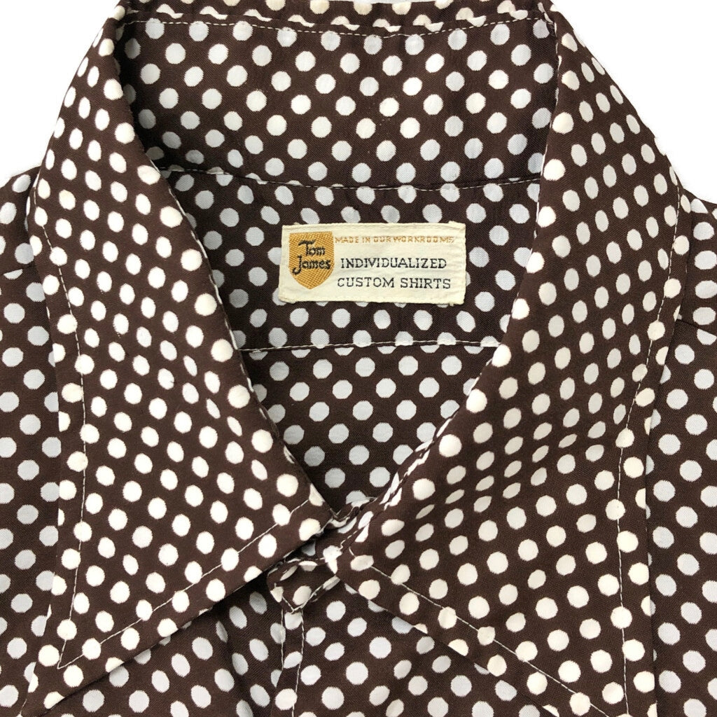 70s Tom James Patterned Shirt