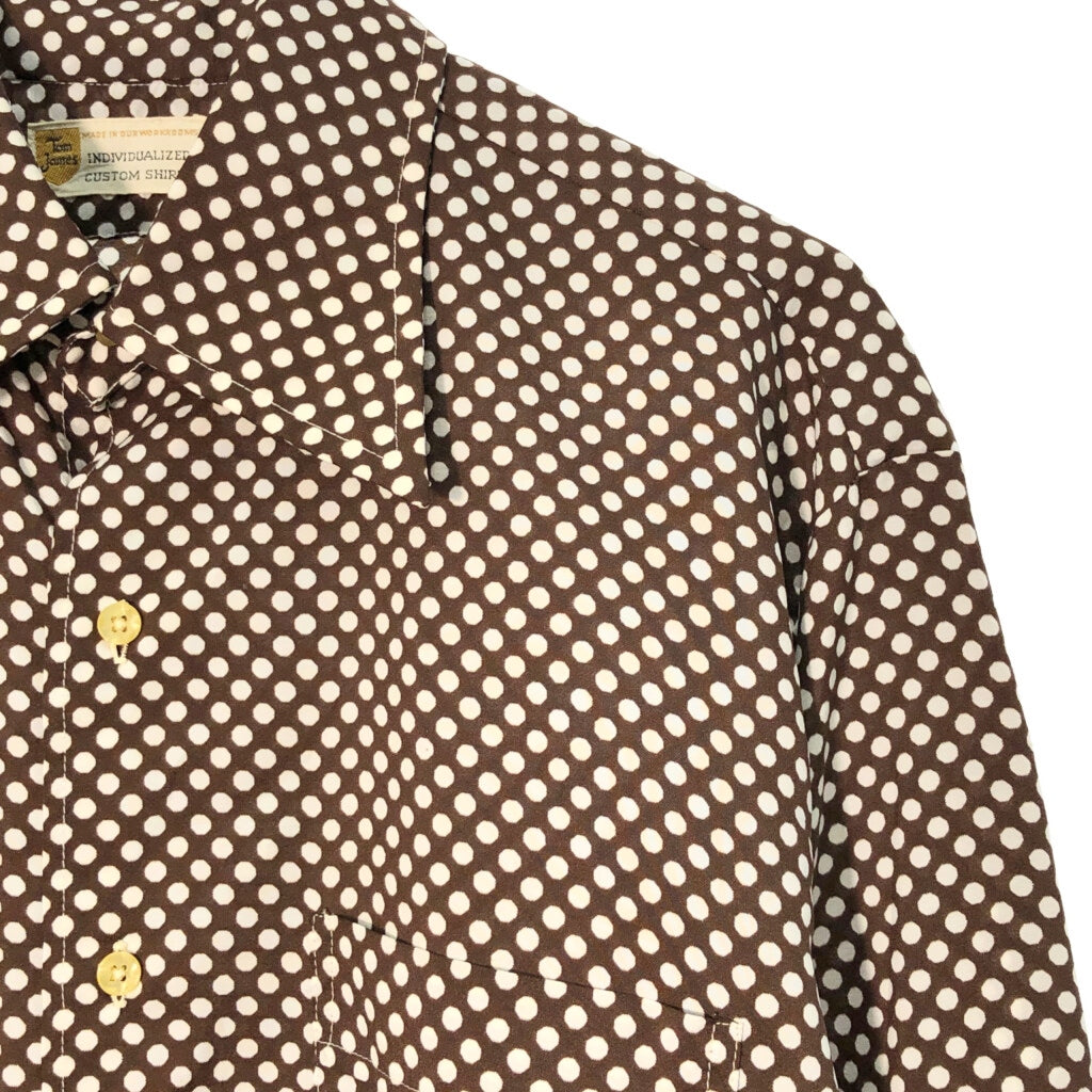 70s Tom James Patterned Shirt