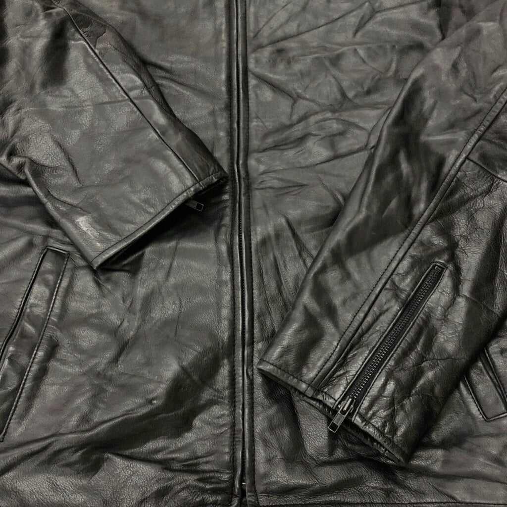 CHAPS CHAPS DENIM Single Riders Leather Jacket