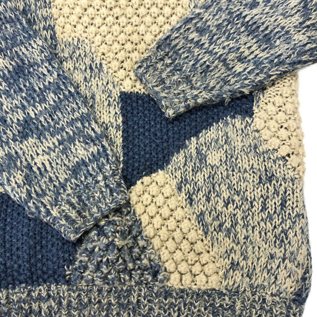 90s CITY STREETS 3D Knit Sweater