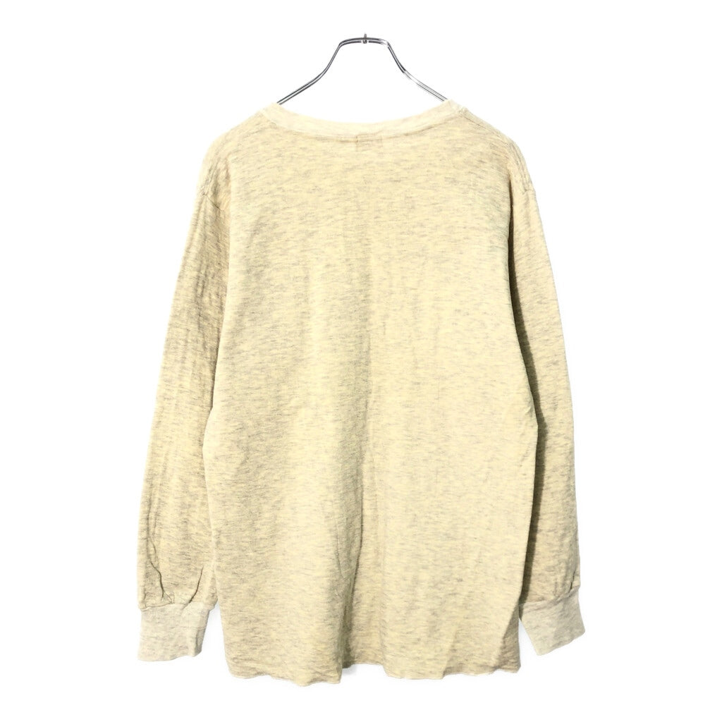 70s duofold Plain Long Sleeve T-Shirt