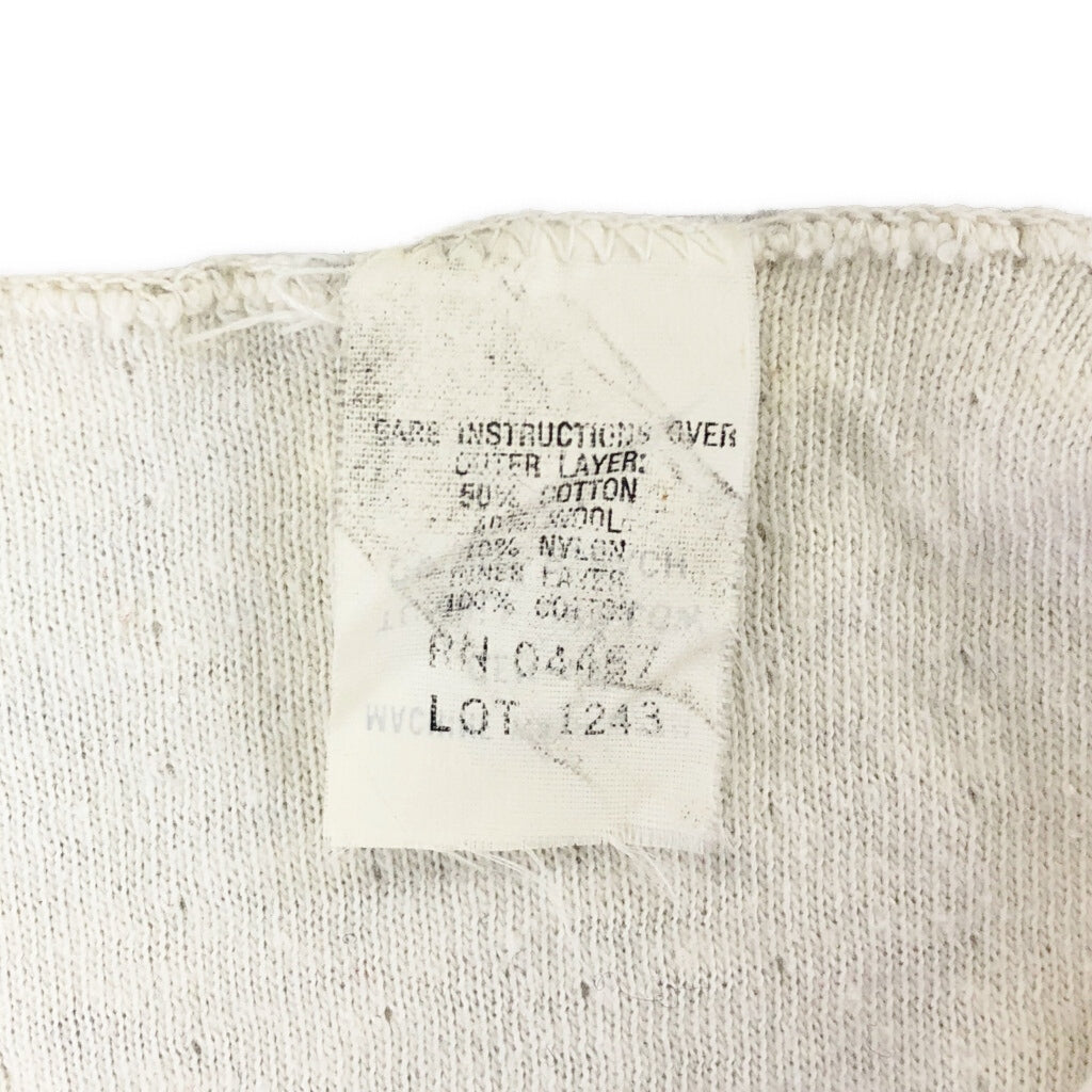 70s duofold Plain Long Sleeve T-Shirt
