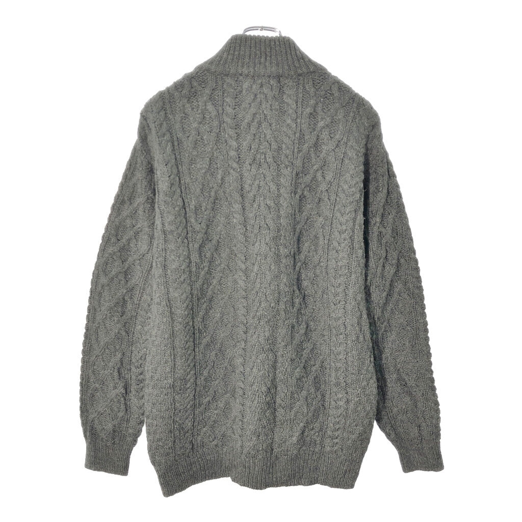 ARAN CRAFTS Aran Knit Half Zip Sweater