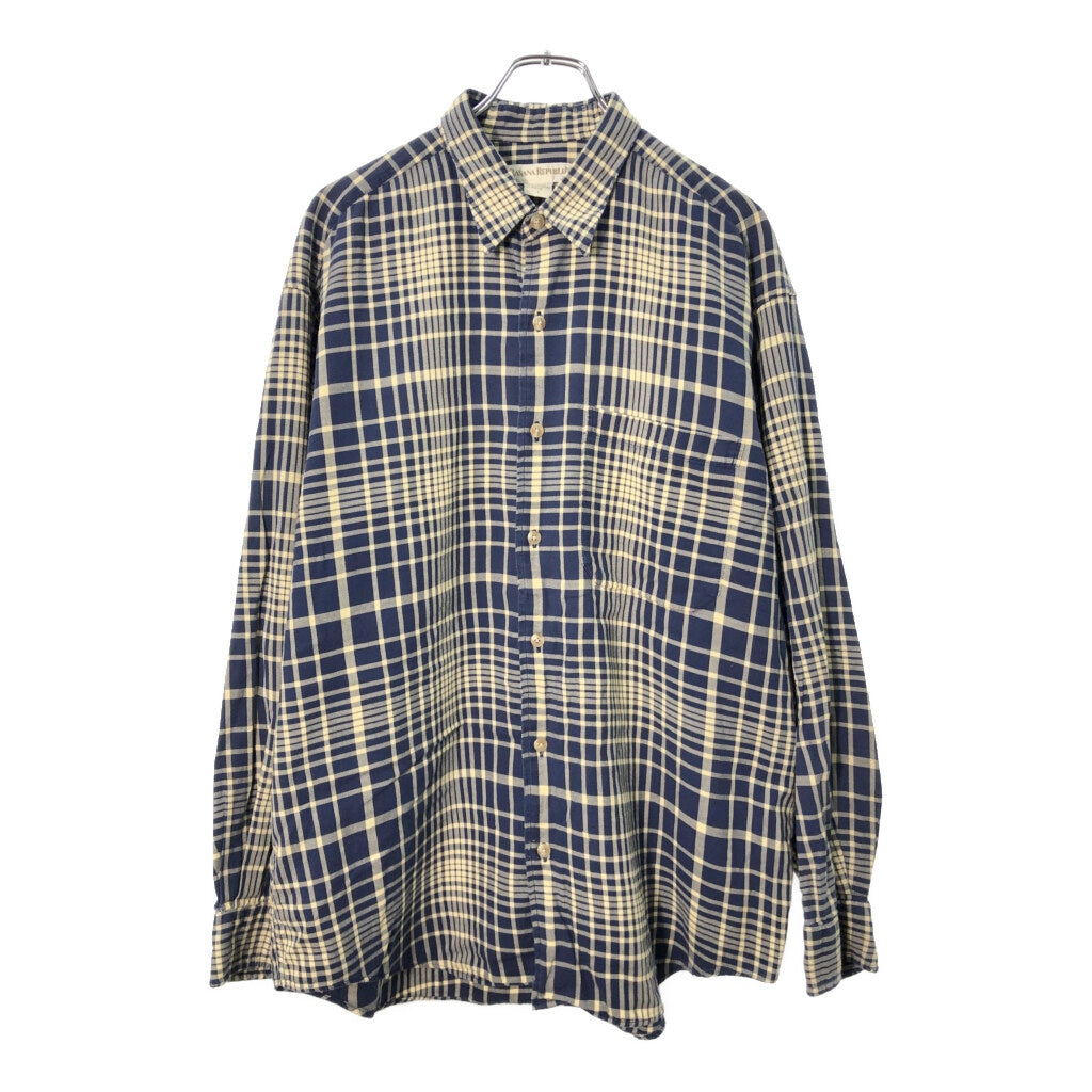 90s Banana Republic Check Shirt