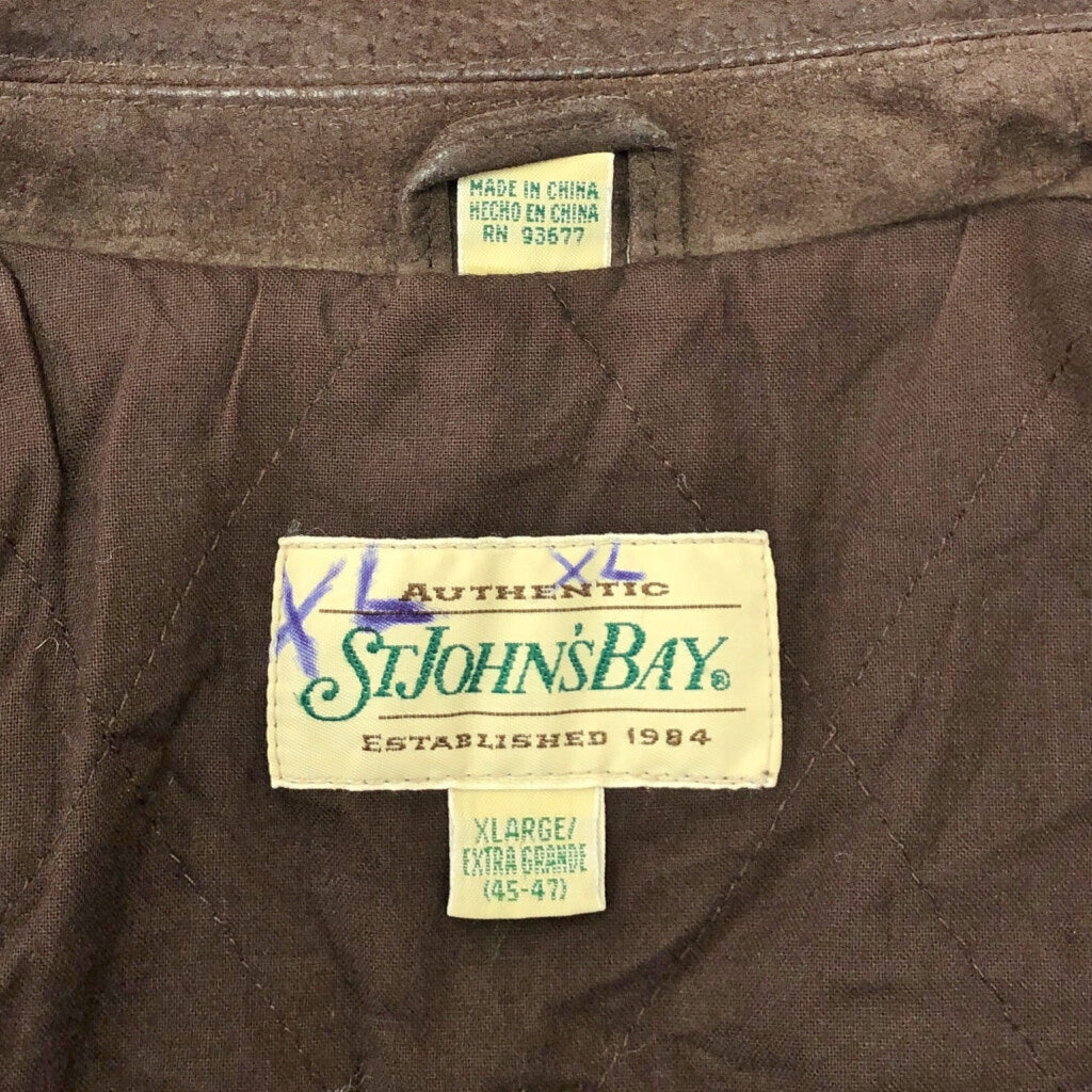 ST.JOHN'S BAY Leather Jacket