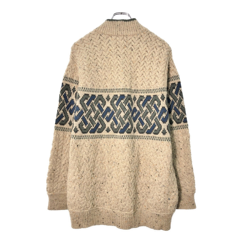 ARANCRAFTS Aran Knit Half Zip Sweater