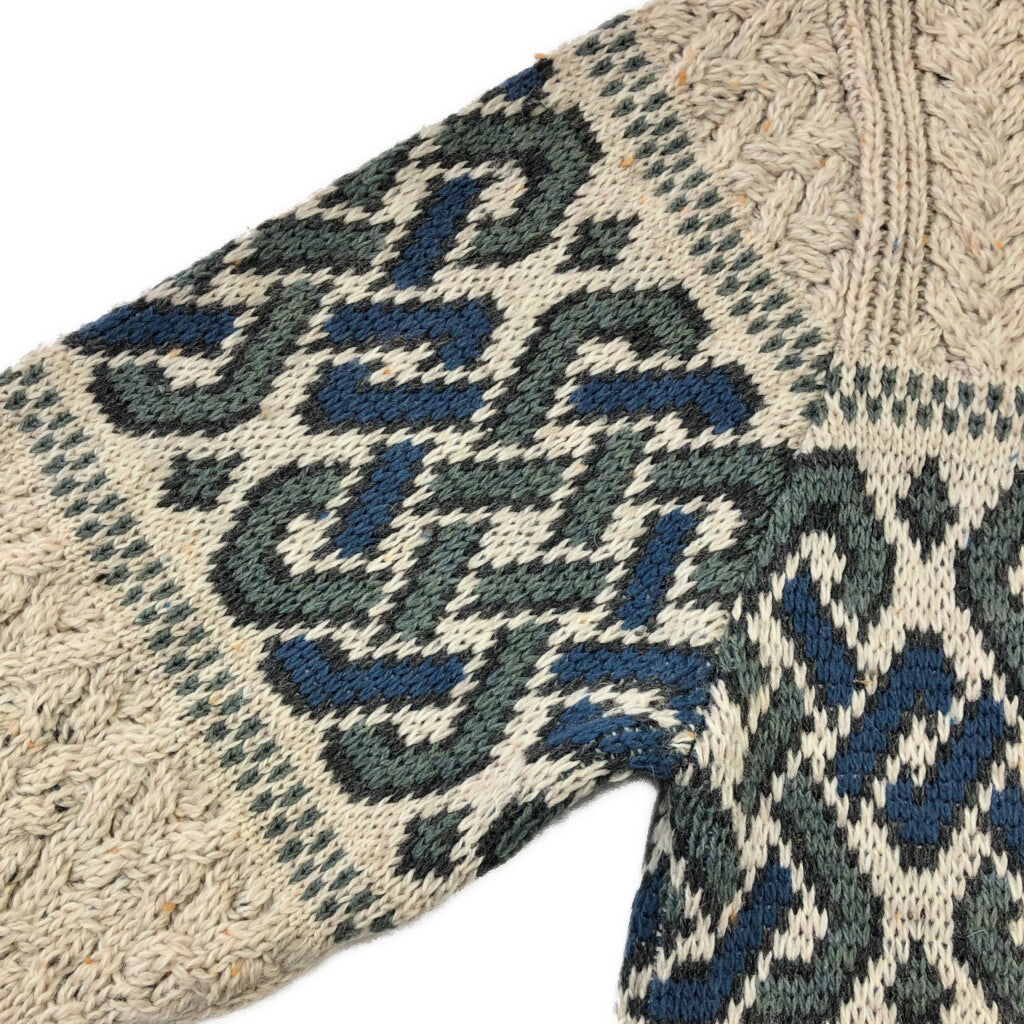 ARANCRAFTS Aran Knit Half Zip Sweater