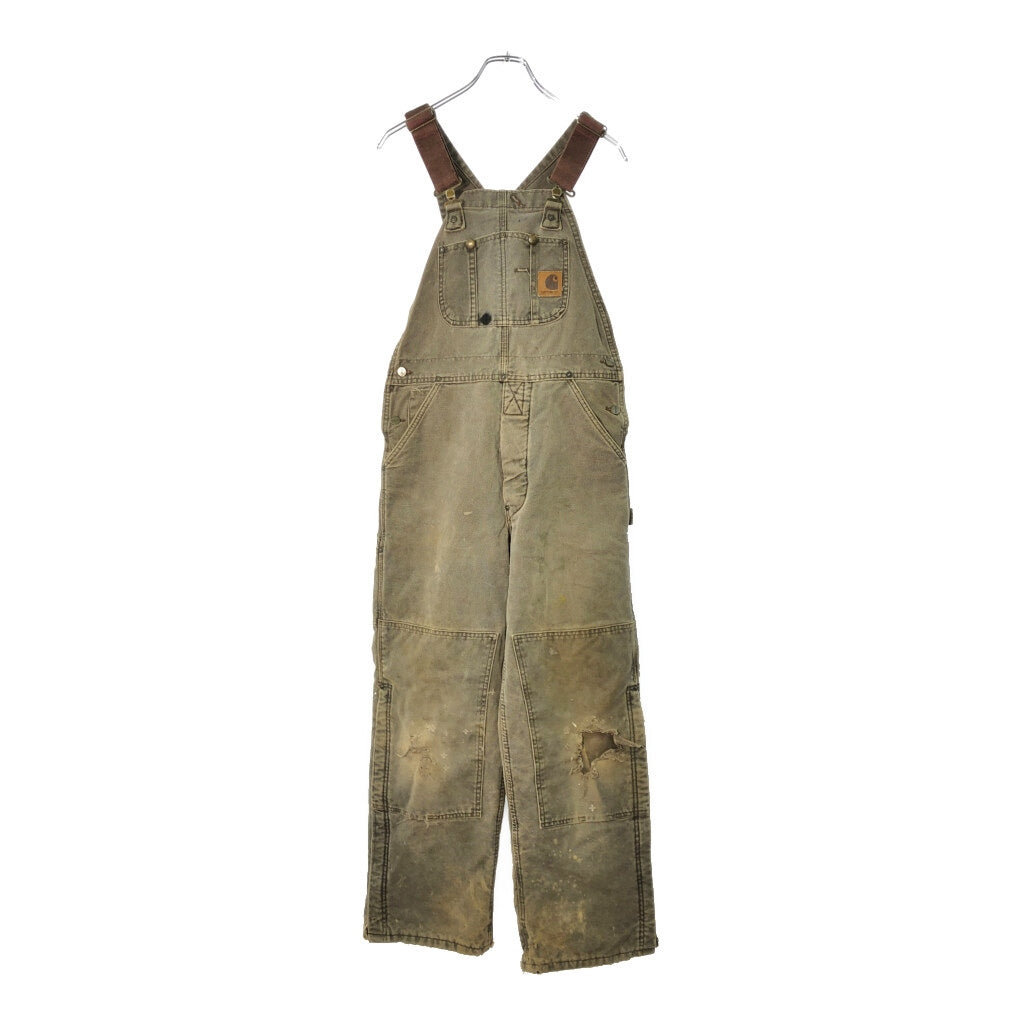 90s Carhartt Duck Double Knee Bib Overall Duck Overall