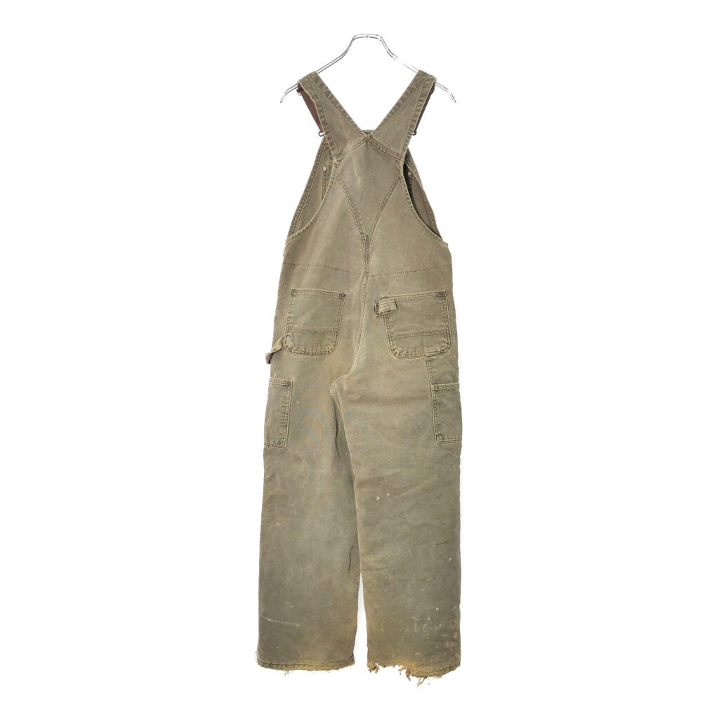90s Carhartt Duck Double Knee Bib Overall Duck Overall