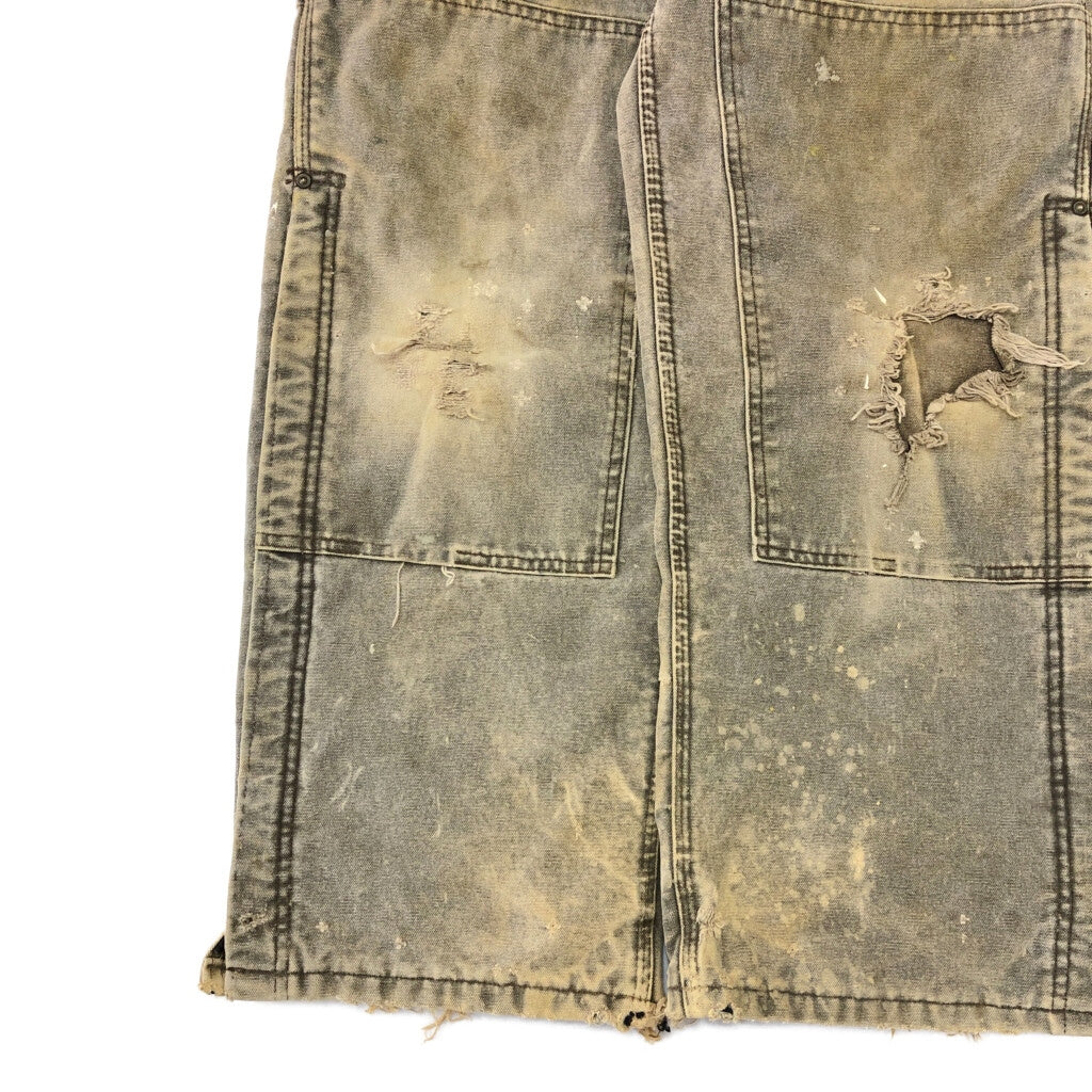 90s Carhartt Duck Double Knee Bib Overall Duck Overall